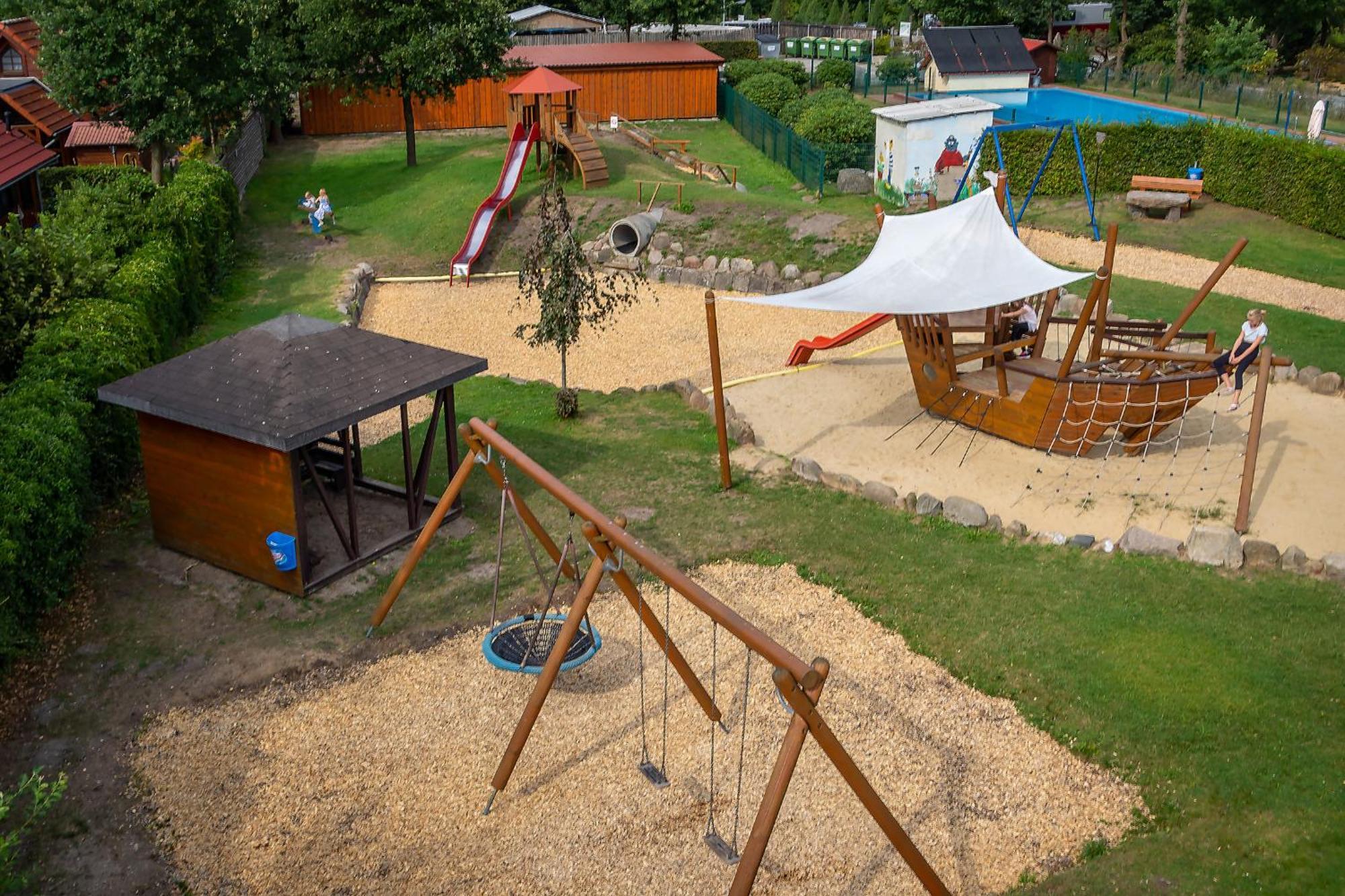 Ferienpark Auf Dem Simpel - Heide-Lodge 1 Soltau Buitenkant foto
